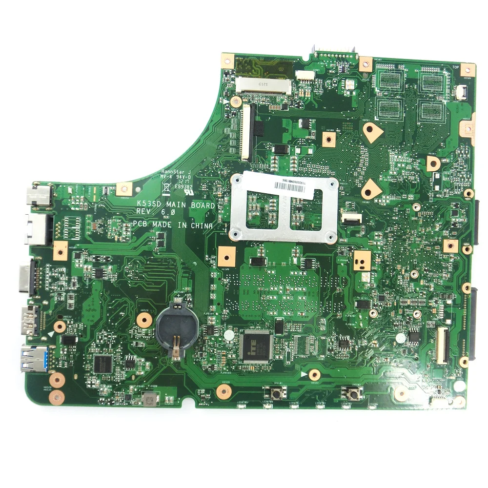 K53E бортовой I3 2310 Процессор материнская плата REV 6 0 для Asus K53SD A53S K53S X53S P53S