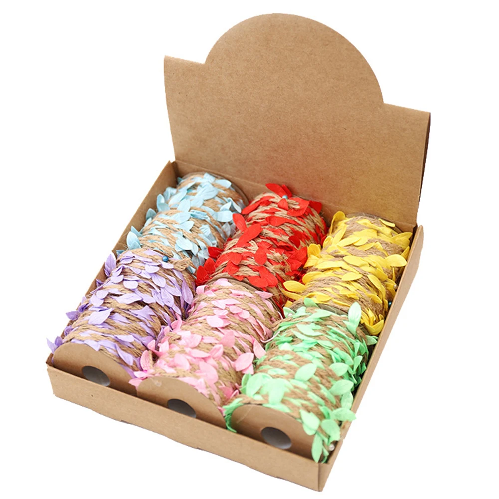 5 м/комплект декоративные ленты в виде листьев 15 мм | Ленты