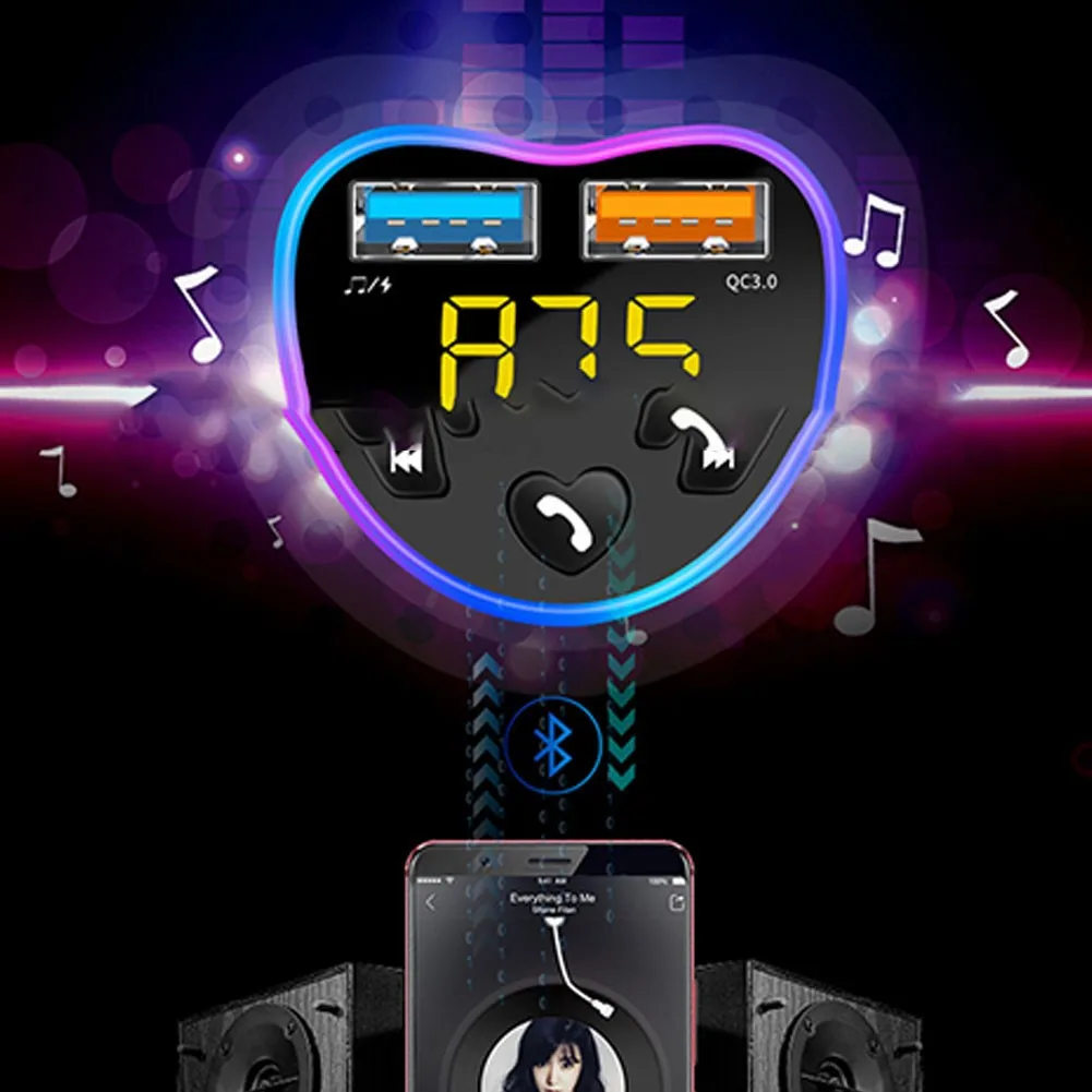 

Parts FM Transmitter Replacement Wireless AUX Music Player Accessories