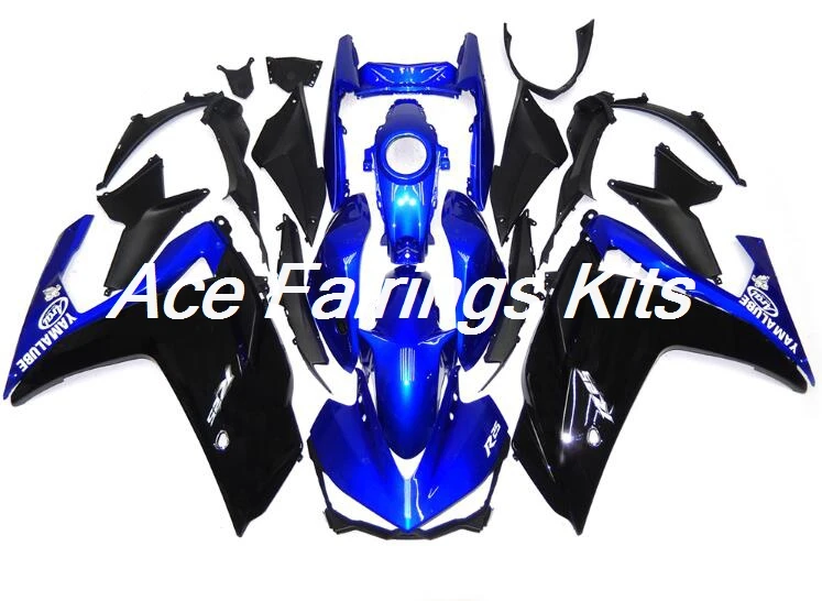 

4Gifts 2014 2015 2016 YZF R3 R25 ABS Injection Fairing Kit For Yamaha YZFR3 YZFR25 Complete Fairings Body Kit Cowling blue black