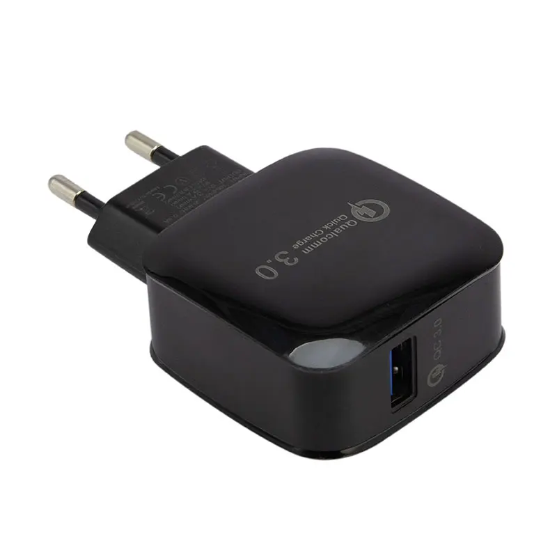 Мобильный телефон зарядное устройство QC 3 0 18 Вт быстрая зарядка изготовлено из
