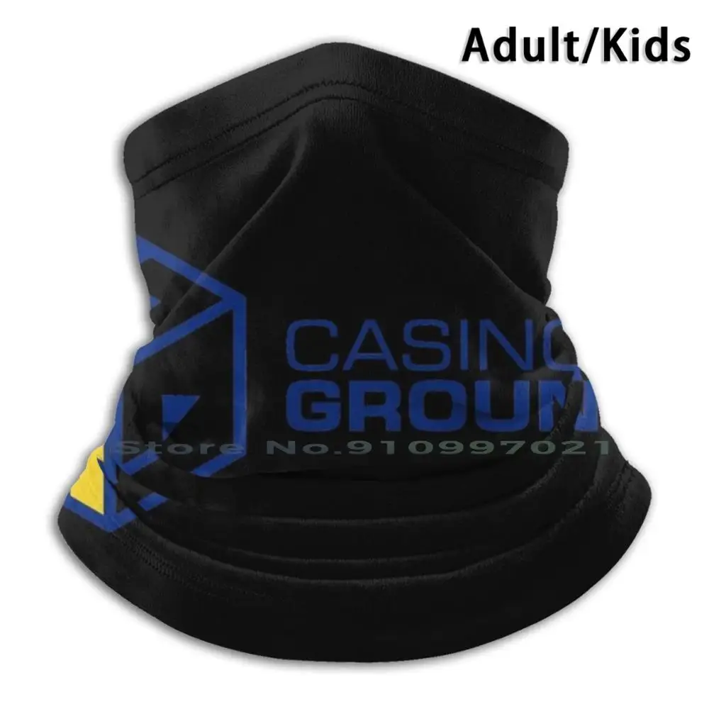

Шарф-маска для казино Grounds Merch, шарф-маска для шеи и лица, шарф-бандана, бандана, маска-маска для казино, игральные карты, кубики, покер на удачу