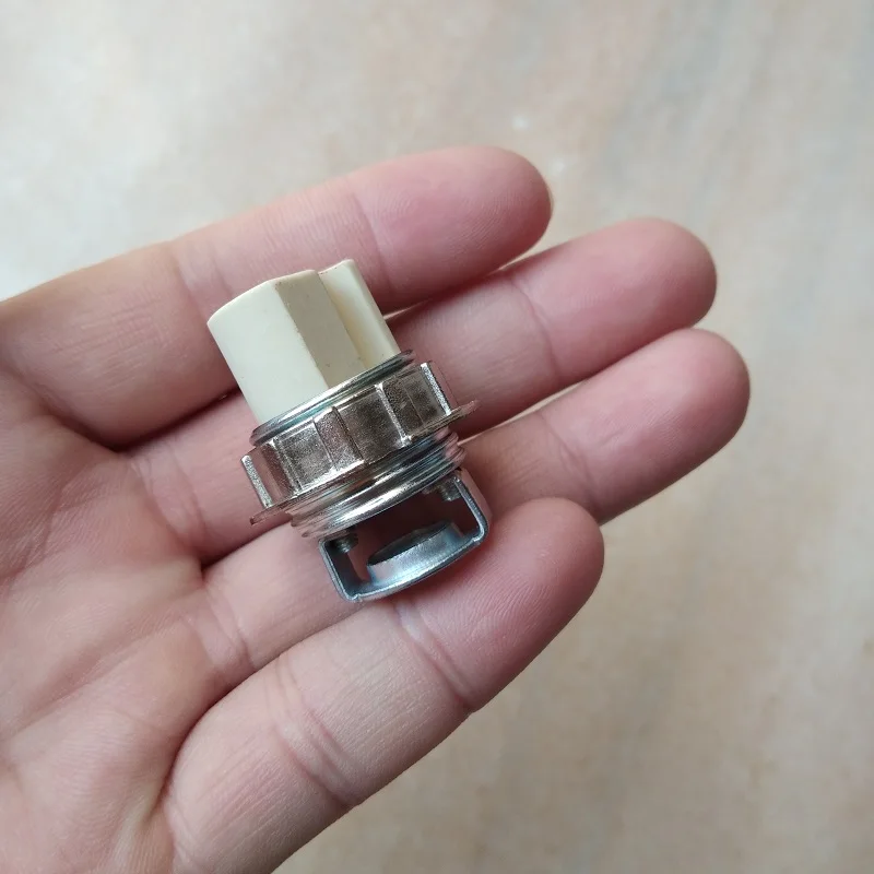 Полный набор цоколей для ламп G9 Цоколь с металлическим корпусом керамический