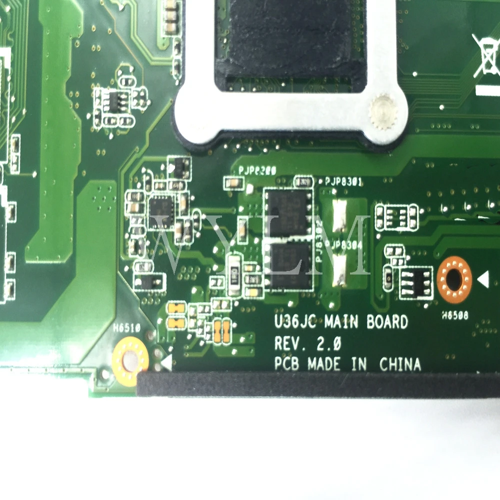 U36JC I5 480M/460 м Процессор GT310M 1 ГБ N11M GE2 S B1 материнская плата REV 2 0 для ASUS U36J U36 ноутбук