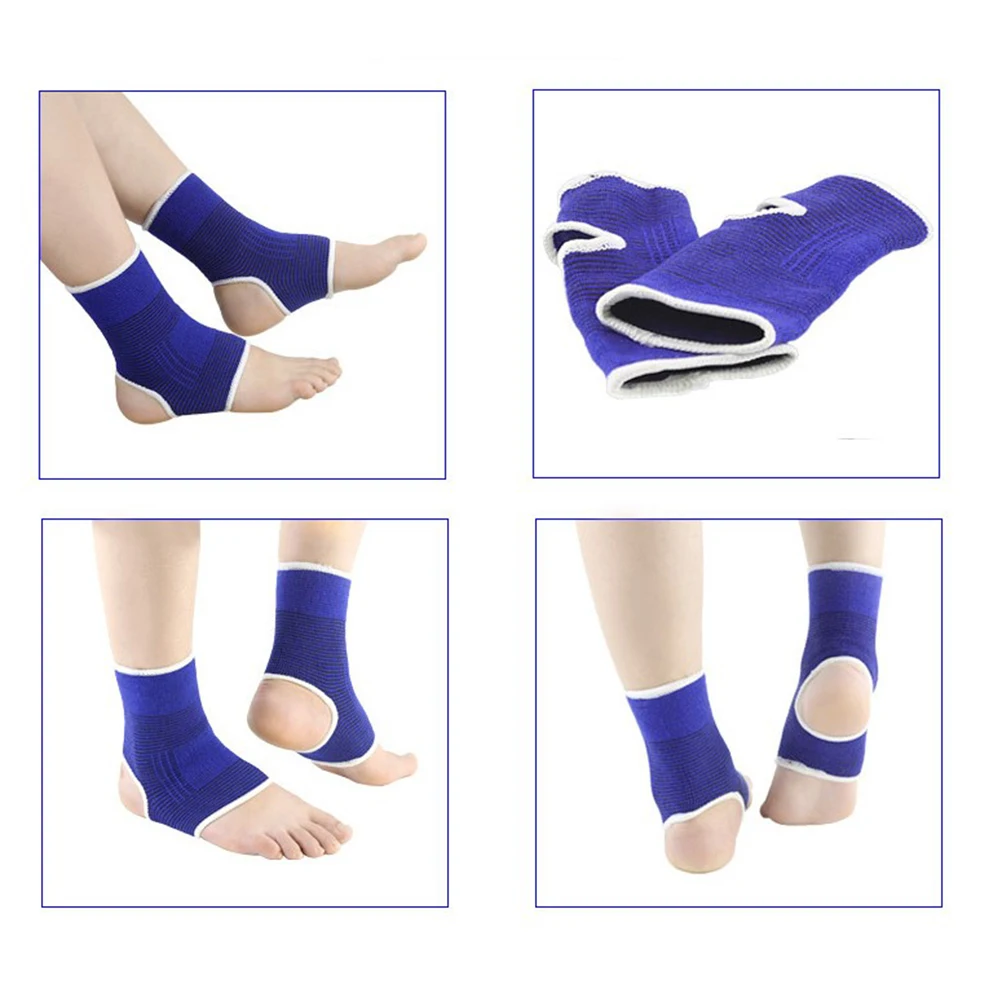 1 шт. защита для лодыжки вязаные эластичные ремешки скобы ступней бандажные носки