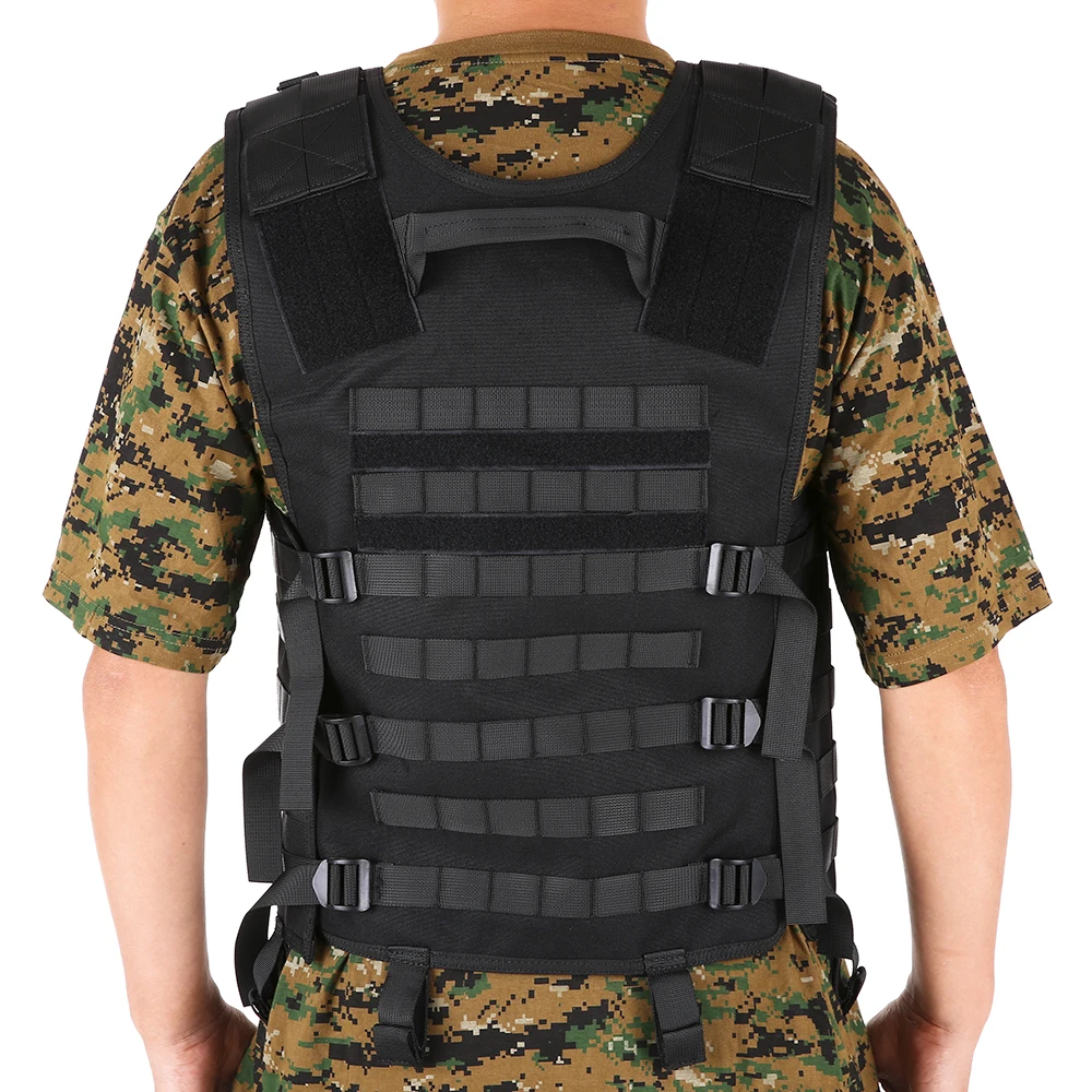Lixada Охотничий Тактический жилет военный Molle Plate Carrier журнал страйкбол Пейнтбол CS открытый защитный легкий жилет
