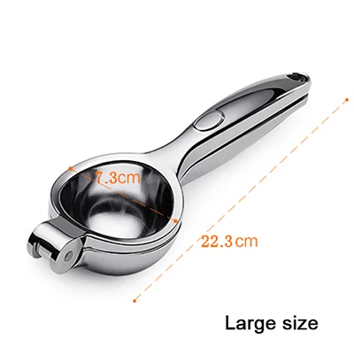 

Manual Citrus Juicer Hand Orange Squeezer Lemon Fruit Juicer Citrus Press Machine Stainless Steel Kitchen Accessories For Home