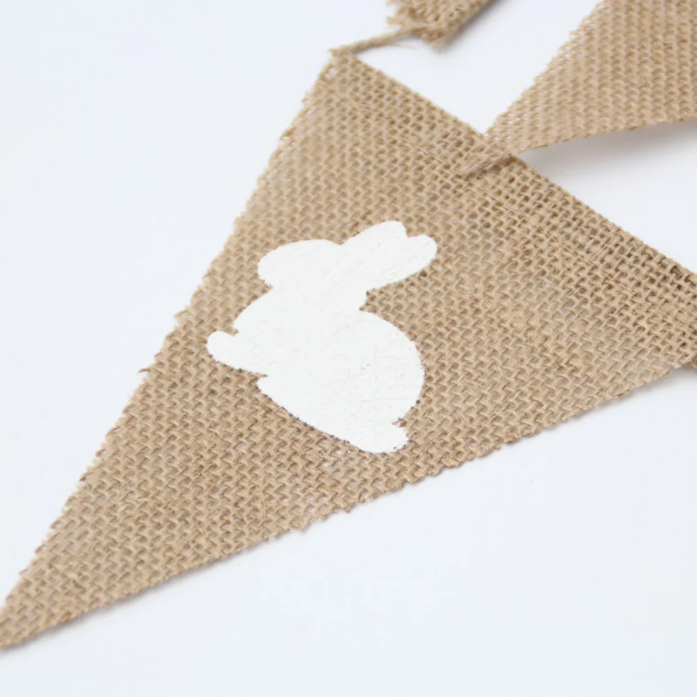 Семь кроликов счастливая Весенняя Пасха флаг Mabula карнавальные баннеры-кролики