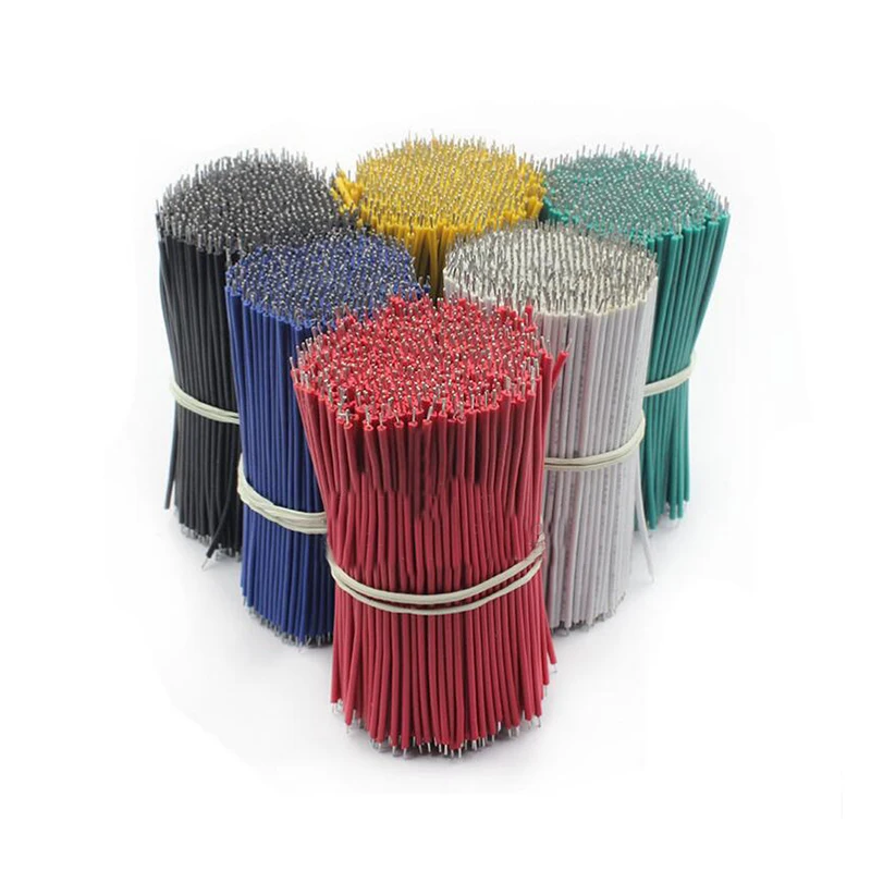 120 шт./компл. 24AWG Луженая макетная плата кабель для пайки ПП 8 см Fly Jumper Wire Tin