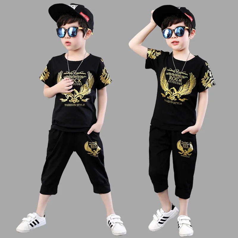 Футболка и штаны хлопковые летние для мальчиков 5 8 10 12 лет |