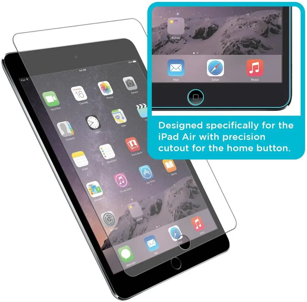Для Apple IPad Air 1 / iPad 2 9 7 дюйма-9H высококачественное закаленное стекло для планшета