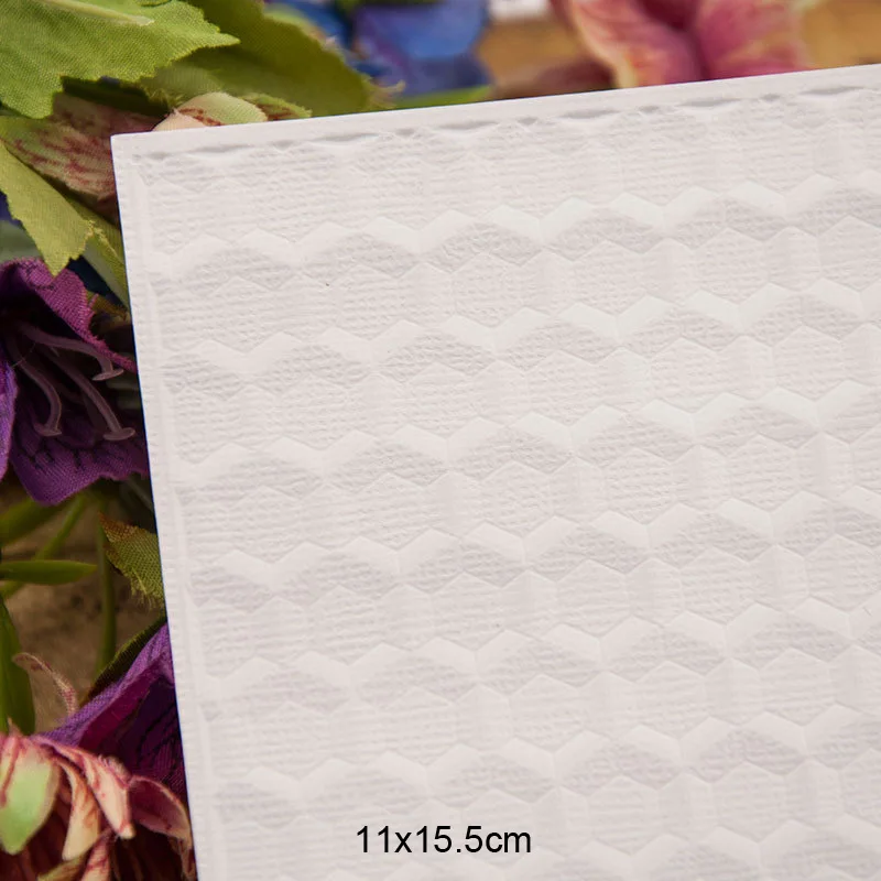 3D тиснение папка сотовая Скрапбукинг пластиковые тисненые папки для