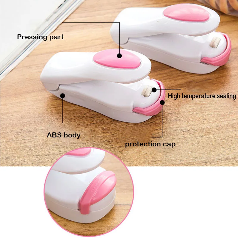 Мини упаковщик для закусок пластиковая посылка сумка хранения электрический