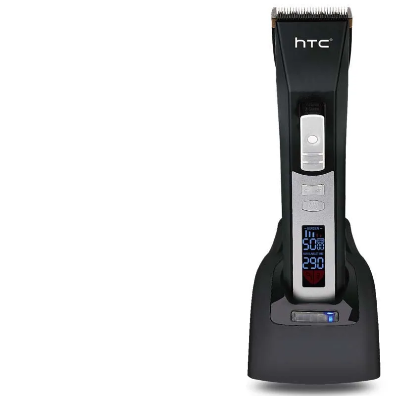 HTC машинка для стрижки волос Парикмахерская Беспроводная Машинка электрическая
