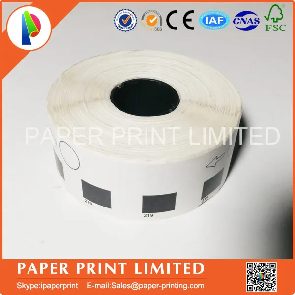 10 рулонов для заправки совместимых со стандартной ярлыком диаметр 12 мм круглые