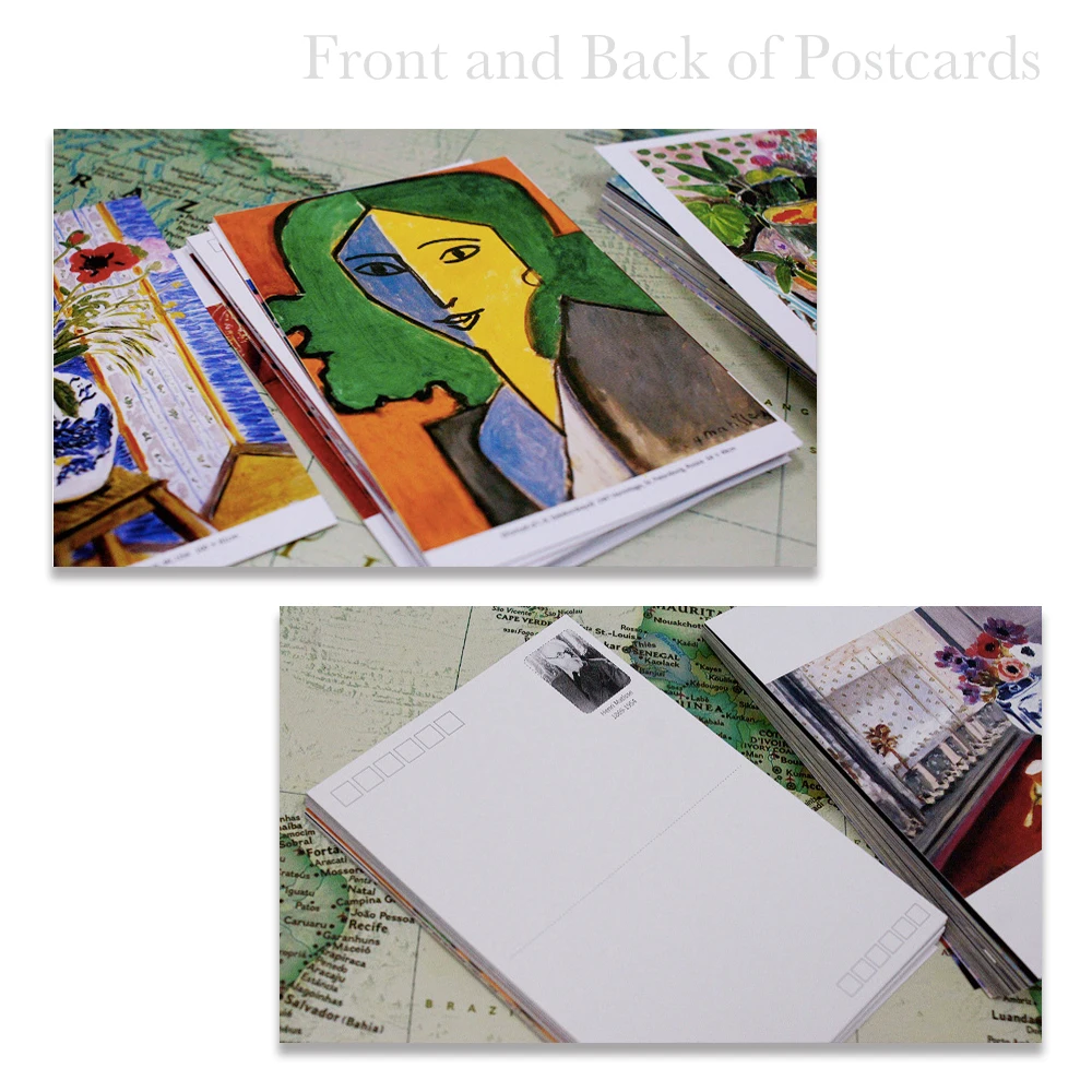 

Henri Matisse Fauvism Art Painting Wish Business Postcards Greeting Gift Birthday Party Invitation Postcard Set 30pcs Decoration