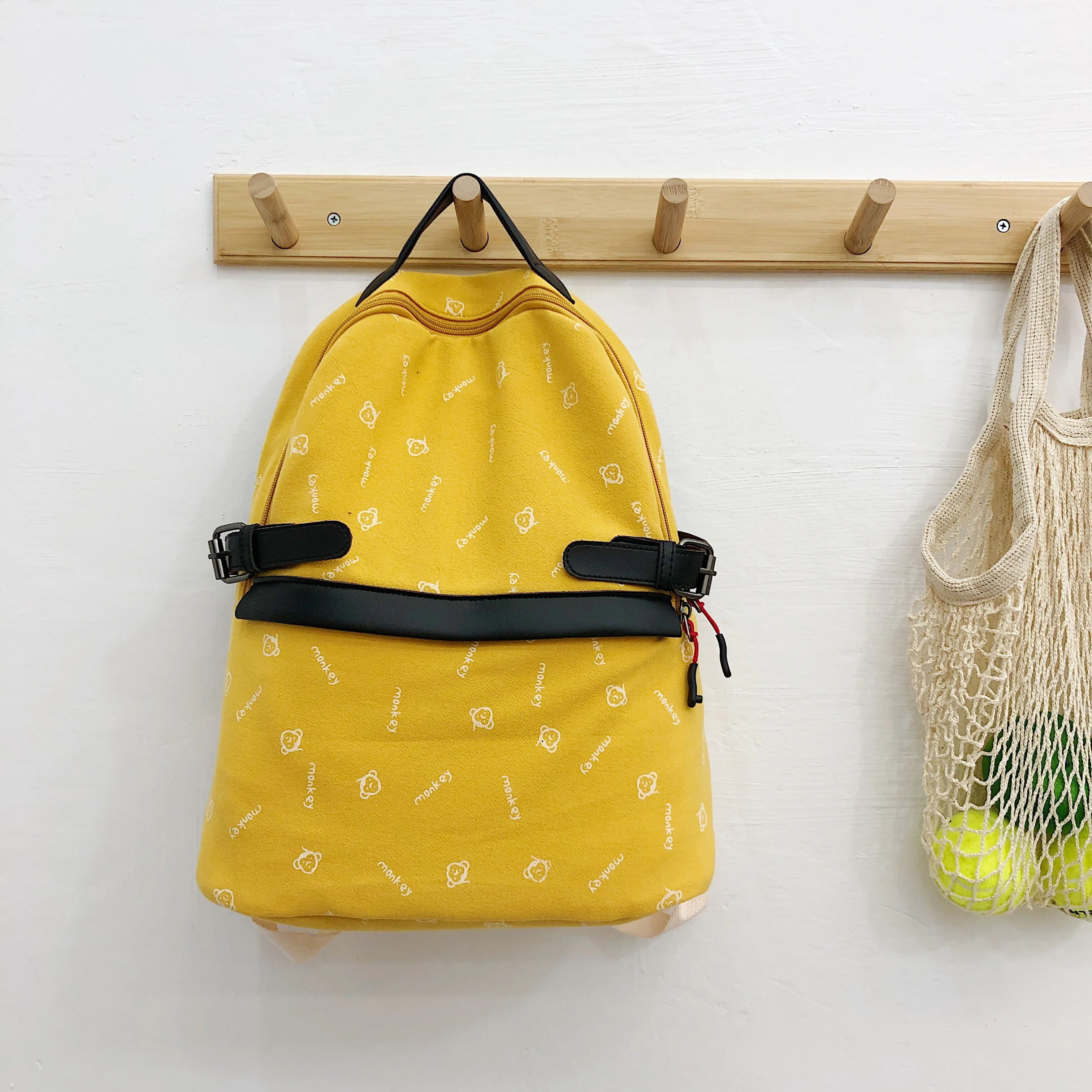 Модная пряжка для пояса рюкзак BaNew печать обезьяна колледжа модная повседневная