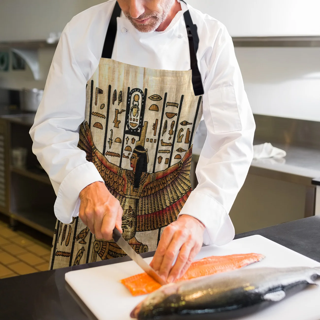 Девушка египетское крыло Afrika древние кофе Искусство культуры умерло Кухонный