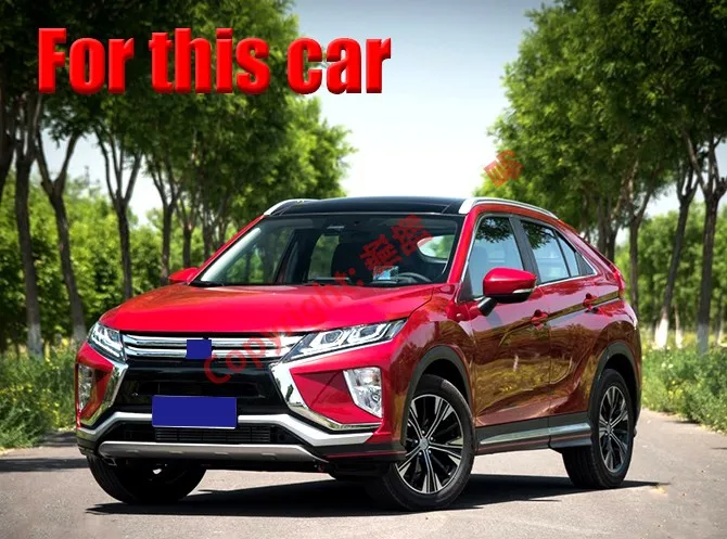 ABS Pearl Chrome Interior HeadLight Switch Control Cover Trim For Mitsubishi Eclipse Cross 2018 2019 | Автомобили и мотоциклы