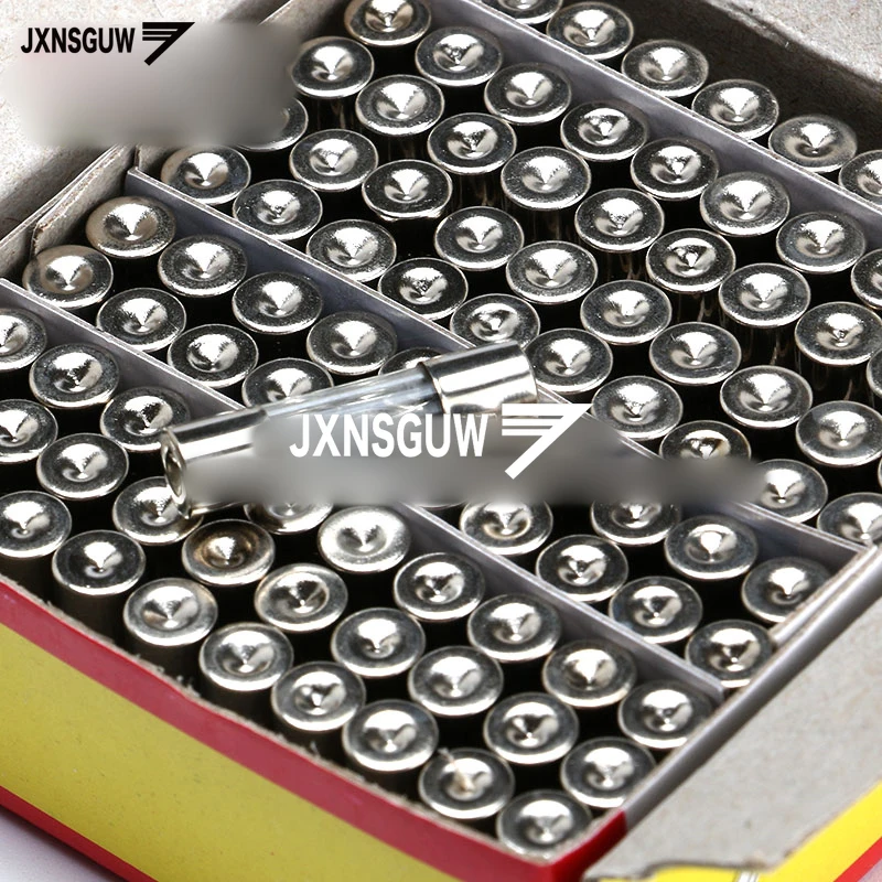 

100PCS Glass fuse fuse volume 5*20MM 250V 0.1A/0.2A/0.5A/1A/1.5A/2A/3A/4A/5A/6A/7A/8A/10A12A/15A/20A/30A