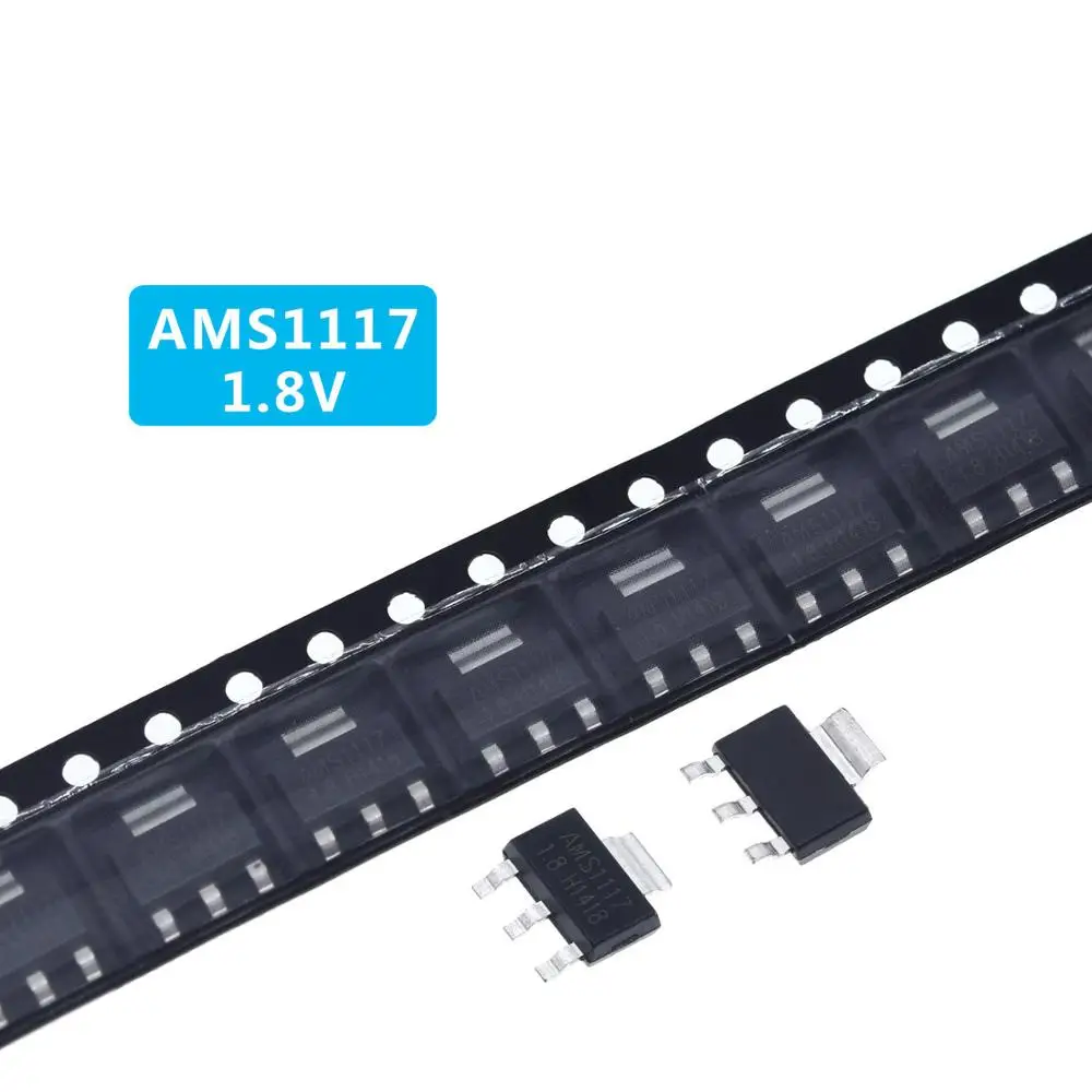 10 шт. AMS1117 AMS1117-3.3V AMS1117-ADJ AMS1117-1.8 AMS1117-1.2 AMS1117-5.0 AMS1117-2.5 AMS1117-3.3 AMS1117-5.0 AMS1117-1.5