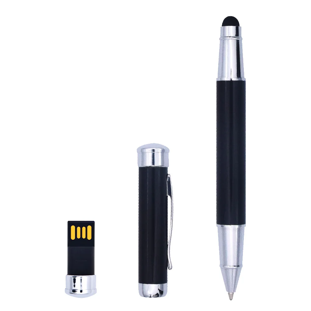 Шариковая ручка USB флешка 2 0 64 ГБ 32 Флешка Cle 4 8 16 память U диск логотип свадебный