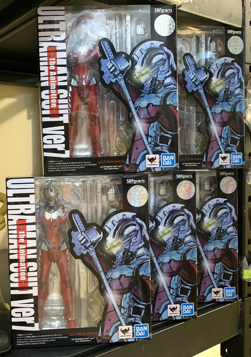 Японское аниме "Ультрамен" Оригинальный BANDAI SPIRITS S.H. Фигурка героя