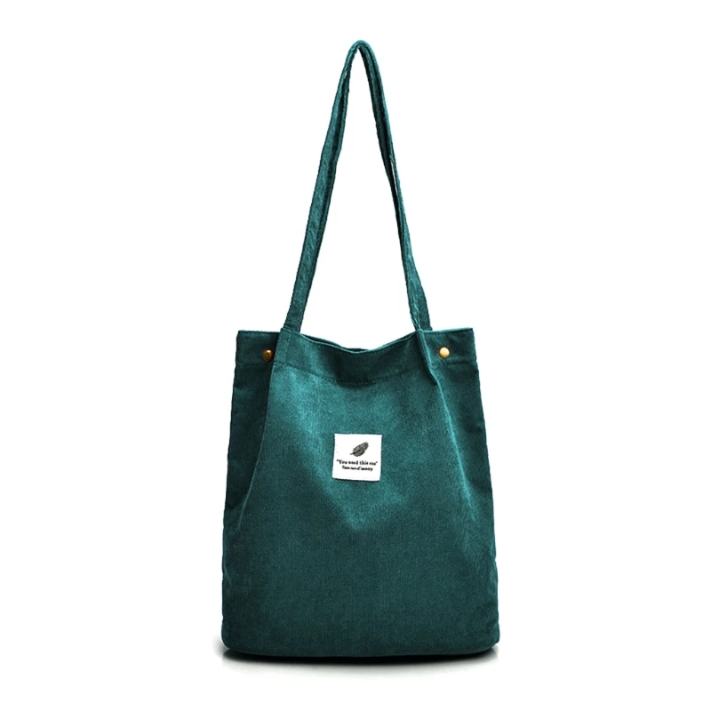

Women Canvas Tote Ladies Casual Solid Color Shoulder Bag Reusable Shopping Beach 20CA