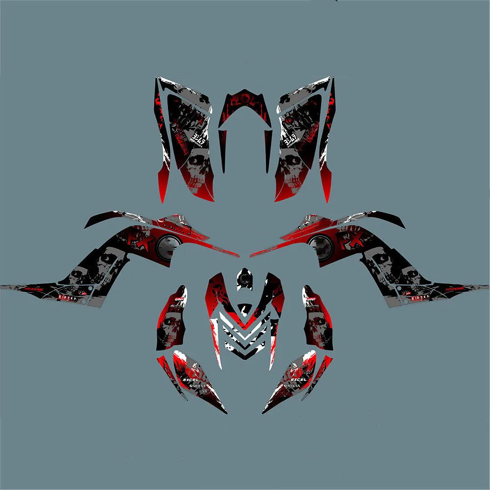 Для 3 м PAPTOR 700R ATV графика фоны наклейки для YAMAHA RAPTOR700R 2006 2007 2008 2009 2010 2011 2012 |