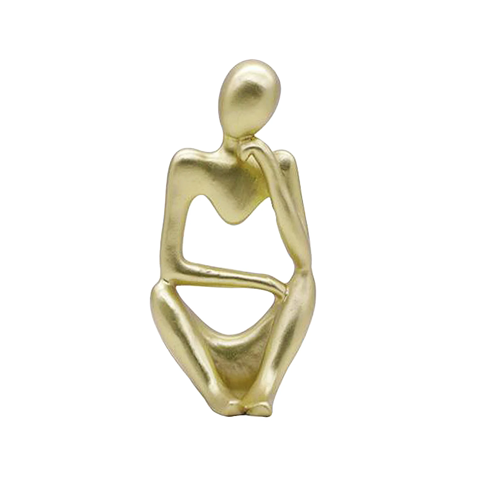 Абстрактная скульптура мыслителя креативная фигурка из смолы персонажи