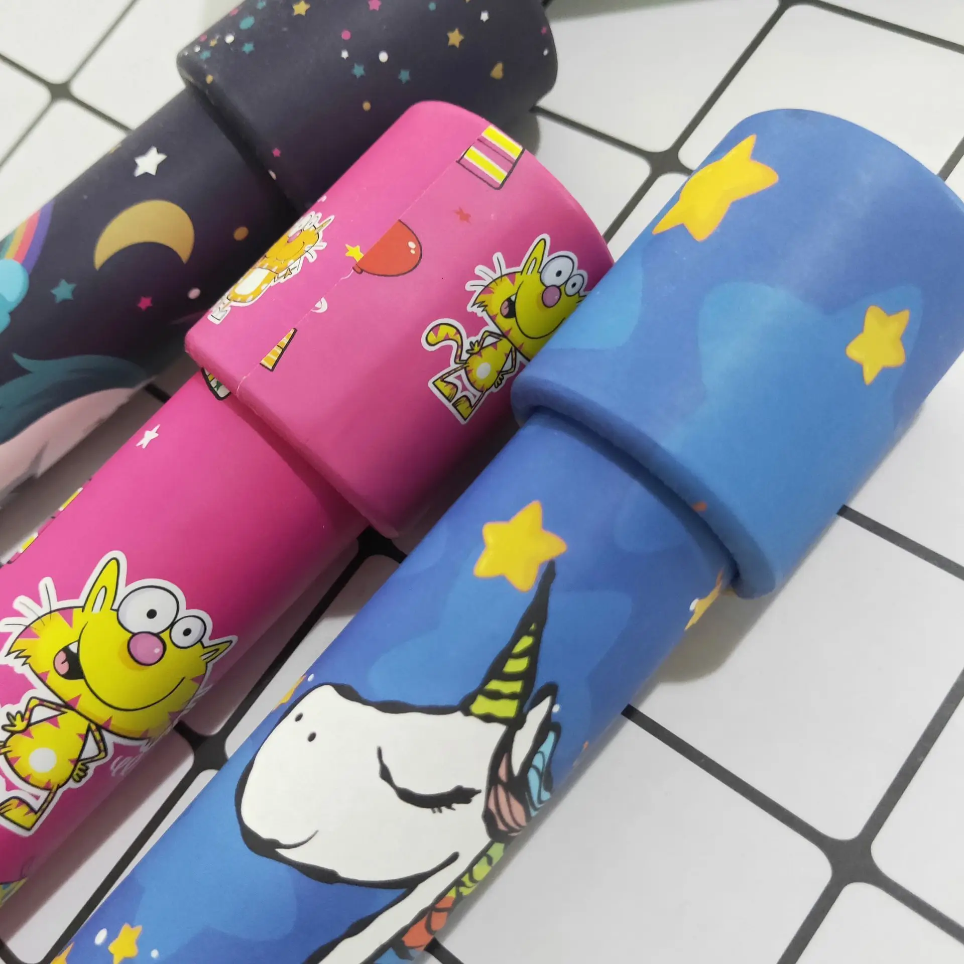 Калейдоскопы детские игрушки Масштабируемые расширенное вращение регулируемые