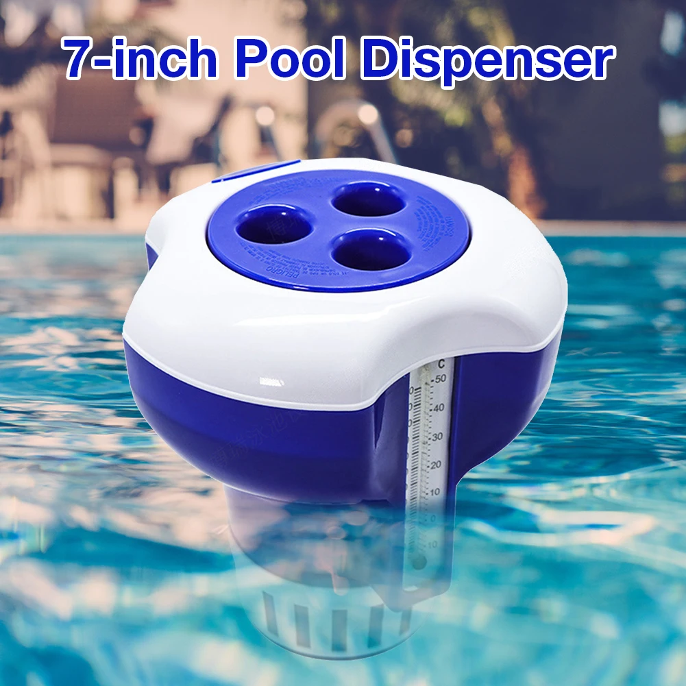 

Floating Thermometer Pump For Chemical Chlorine Dispenser Swimming Pool Accessories Disinfections Pump For Automatic Application