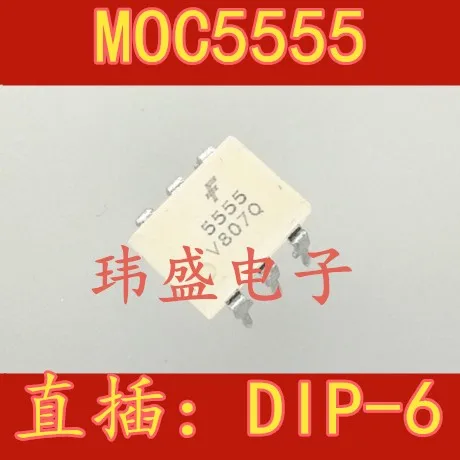 10 шт. MOC5555 F5555 FOD5555 DIP 6 MOC5555M|Аксессуары для демонстрационных стендов| |