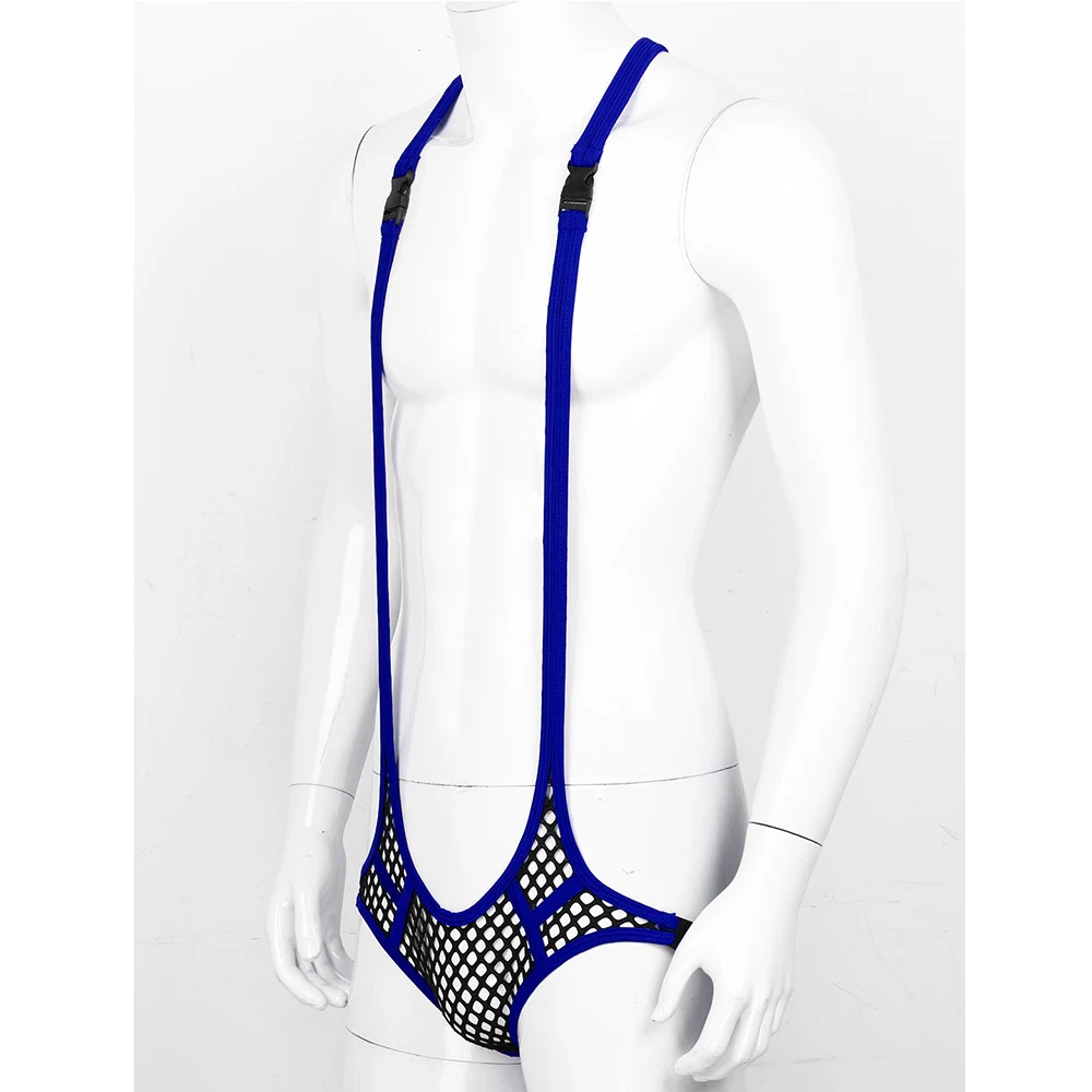 TiaoBug мужское прозрачное Сетчатое Эротическое нижнее белье сексуальное боди