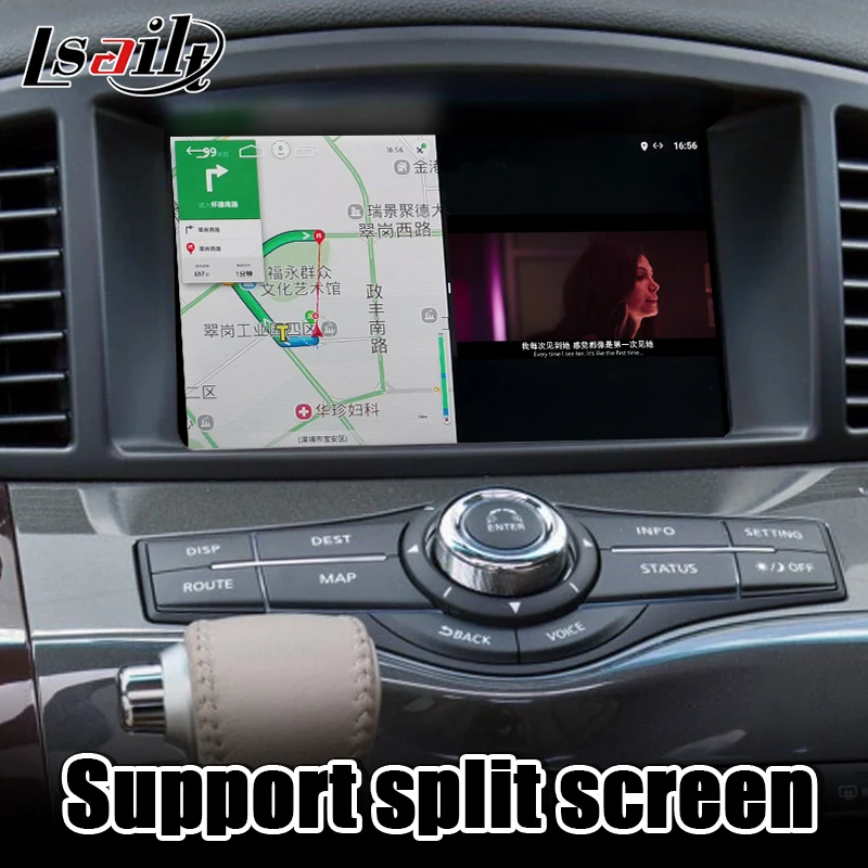 Lsailt PX6 4 Гб CarPlay/Android интерфейс с YouTube Netflix Android авто для 2011 2017 армады патруль Pathfinder