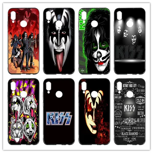 Генные симмоны Kiss band чехол для телефона чехол для Huawei P7 P8 lite P9lite mini P10 Plus P20 Lite P30 Pro мягкий чехол из ТПУ