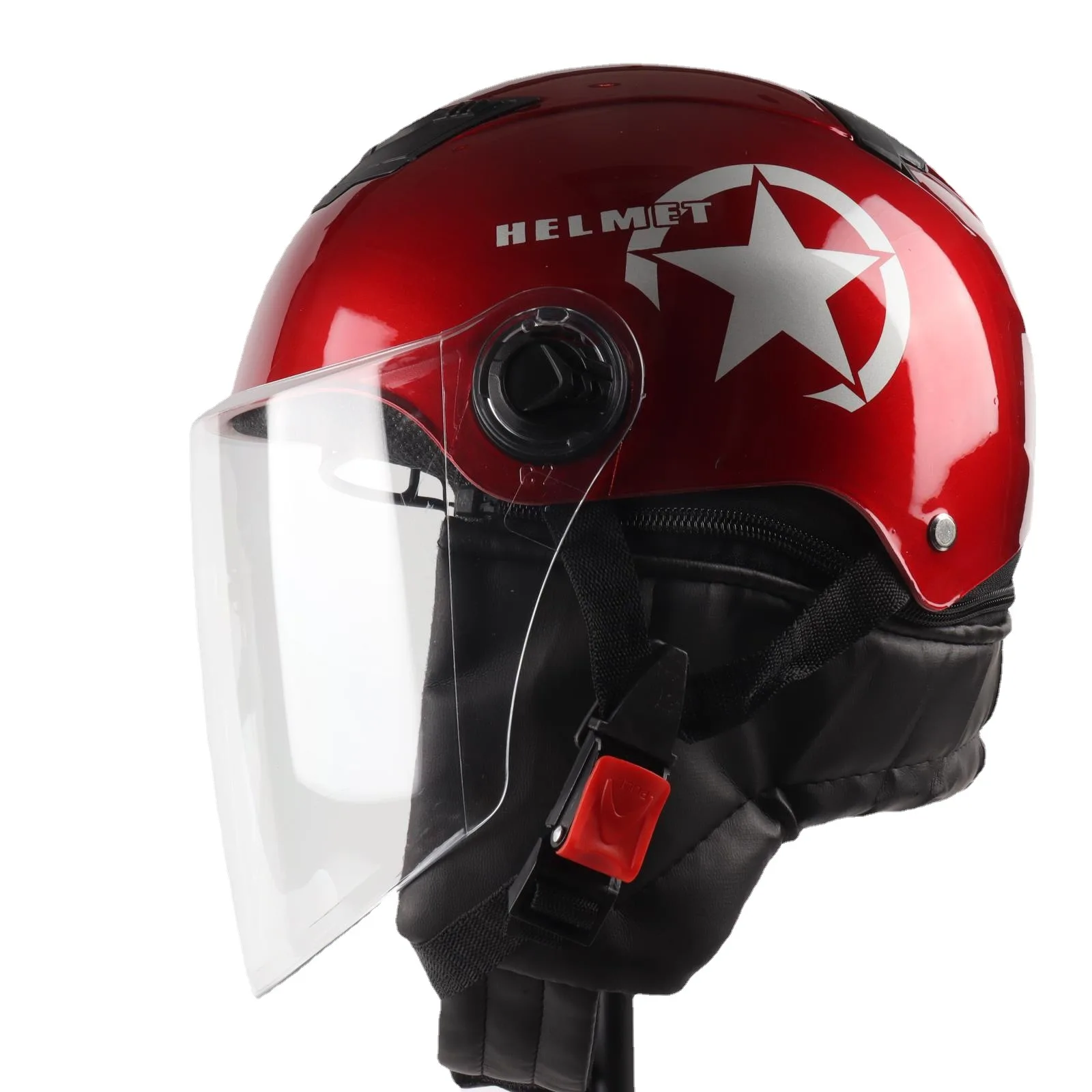 1PC Electric Motor Car Helmet Scooter Bike Open Face Half Baseball Cap Anti-UV Safety Hard Hat Bicycle | Автомобили и мотоциклы
