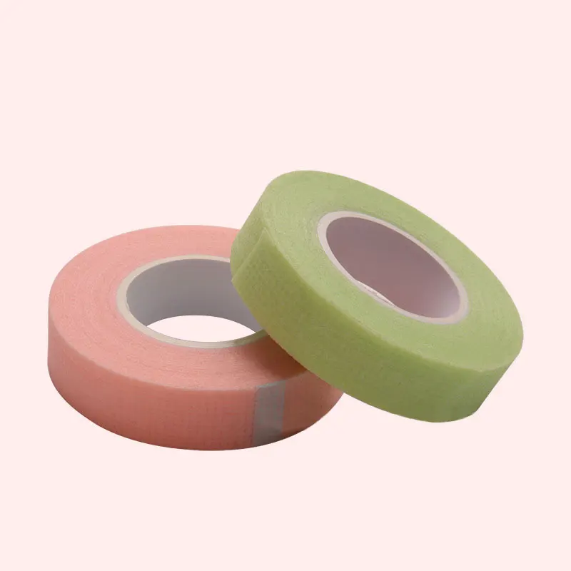 

Professional 24 PCS Green/Pink False Eyelash Extensions Tape Double Eyelid Sticker Non-woven Fake Lash Eyeliner Tapes