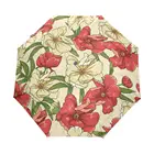 Женский водонепроницаемый Зонт с защитой от УФ-лучей, из 100% полиэстера