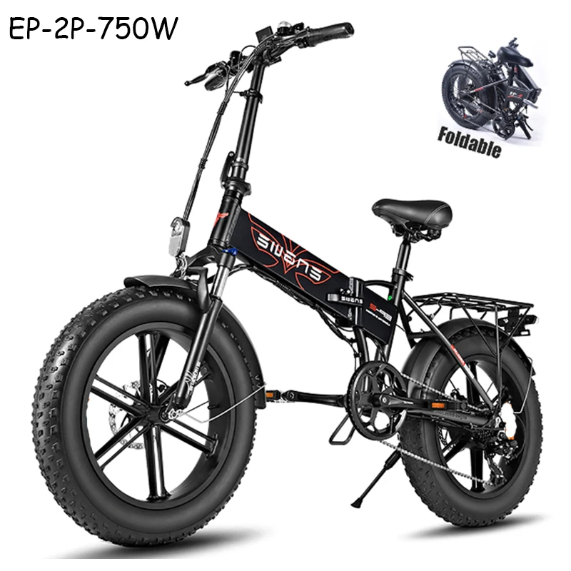 

EU stock Electric bike 20*4.0inch 48V12.8A electric Bicycle 750W 45KM/H Powerful Motor Fat Tire bike city Mountain snow ebike