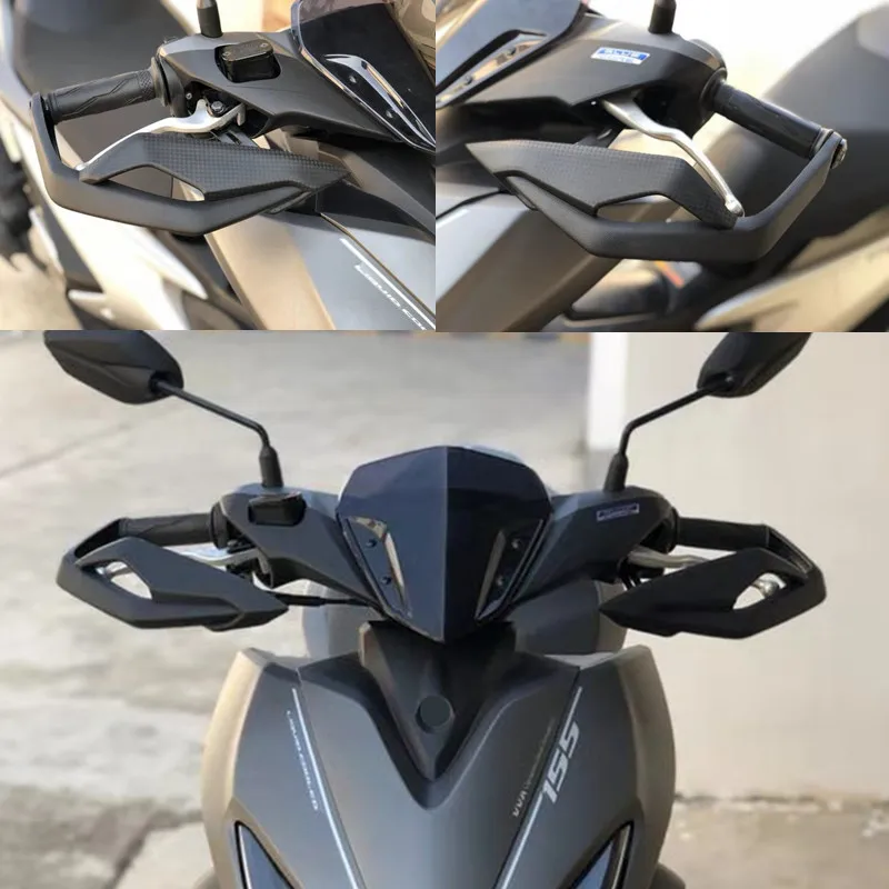 Модифицированный мотоцикл abs пластик одна пара aerox155 nvx ручной Guard протектор для yamaha nvx155 aerox155 gdr155 l155