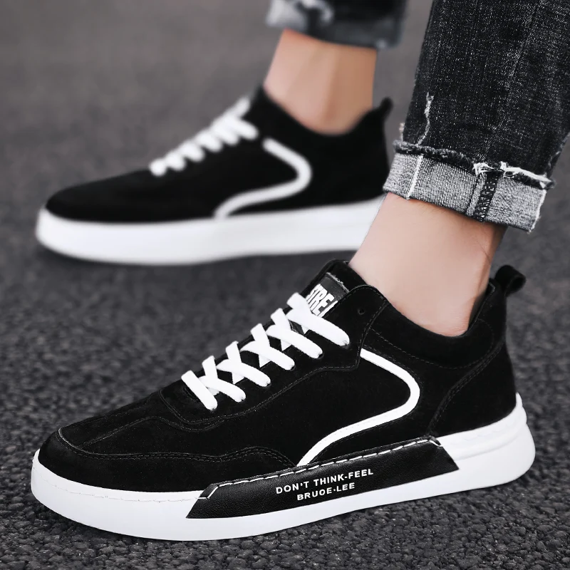

Spring Hot Sell New Pigskin Sneakers 2020 Mens Loafers Shoes Casual Man Zapatos De Hombre Breathable Sneaker Fashion Flats %