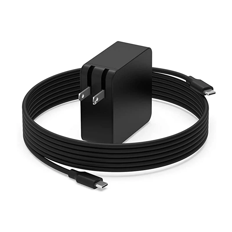 

65W USB C AC Charger for Lenovo ThinkPad L390 L490 L590 A275 A475 Laptop with 7.5Ft Type-C Power Supply Adapter Cord