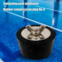 1pc 51mm rubber winterizing plug swimming pool sealed anti freeze expansion plug drain pipe pipes antifreeze rubber plug