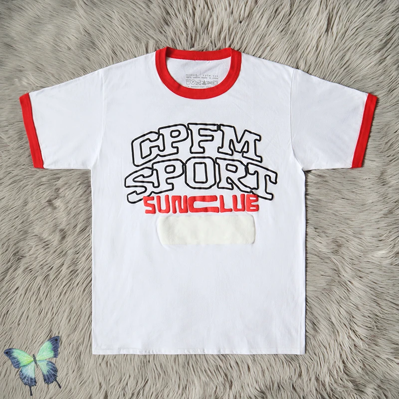 

Foam Print CPFM.XYZ T Shirt Men Women T-shirts