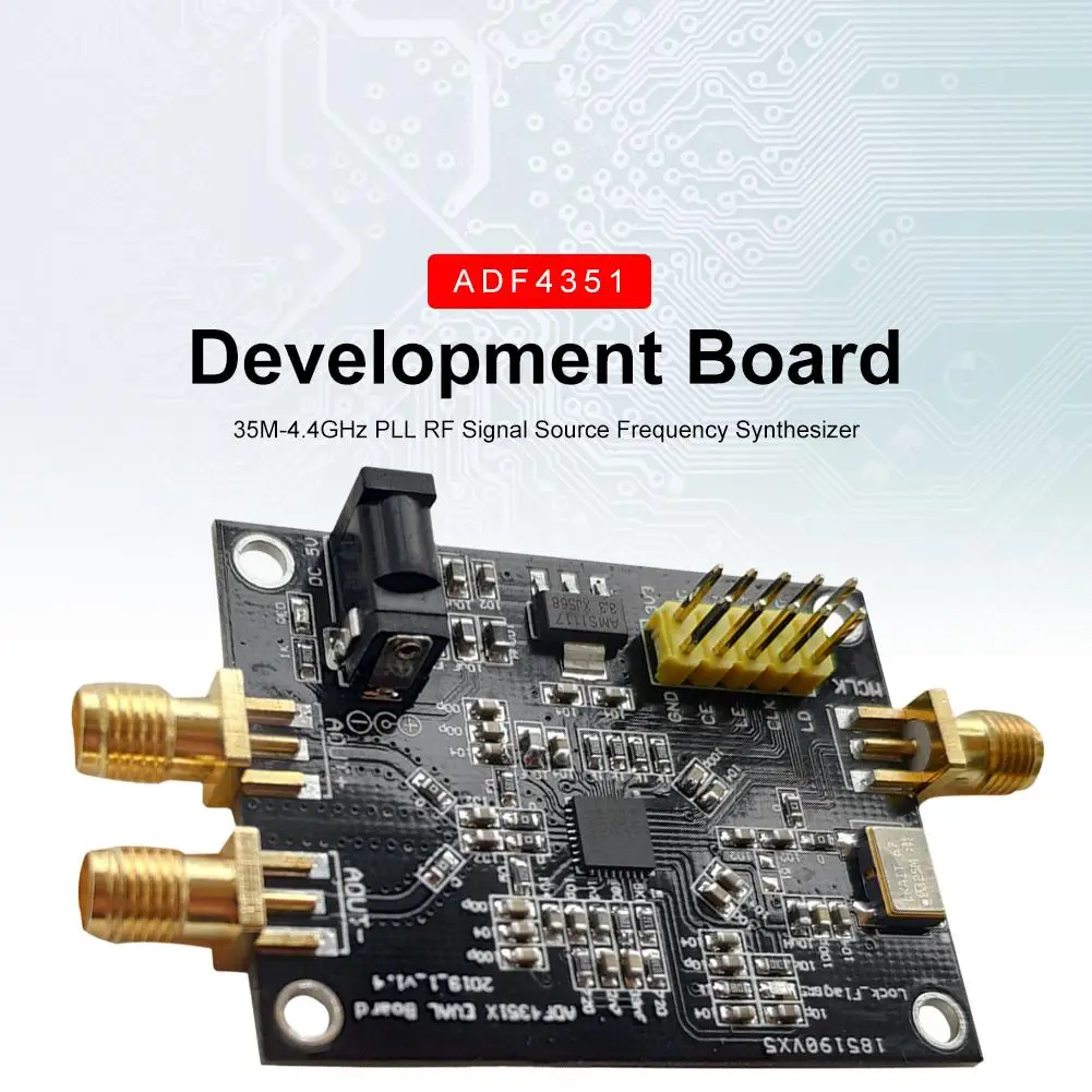 Макетная плата 35M 4 GHz PLL RF сигнал источник частоты синтезатор ADF4351 макетная