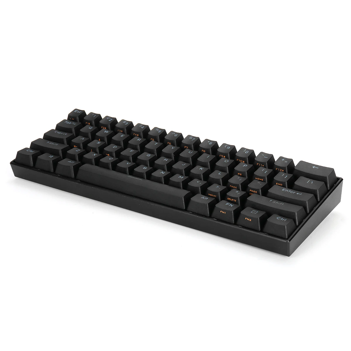 Мини Портативная Беспроводная bluetooth 5 0 Type C механическая клавиатура RGB PBT Keycaps