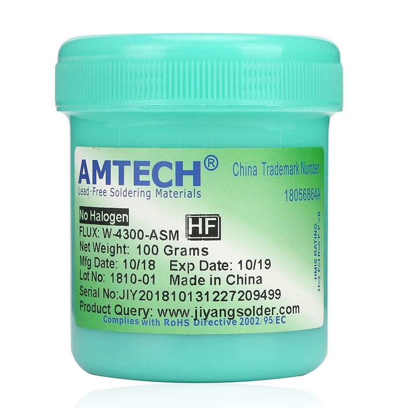 W 4300 ASM водорастворимый сварки крем AMTECH оригинальный 100 г пайка с флюсом