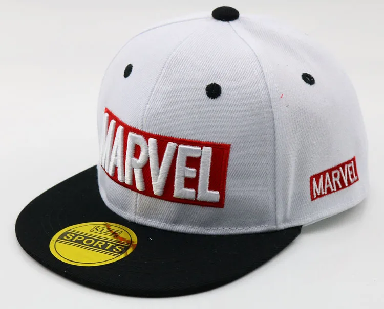 Крутая детская бейсболка с логотипом Marvel Мстители 2021 шапка плоскими полями