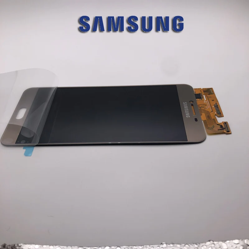 5,7 '' ЖК-дисплей полная сборка для samsung Galaxy C7 pro C7000 ЖК-экран Сенсорная панель дигитайзер стекло